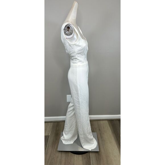 GALVAN Barcelona Sleeveless Flared Jumpsuit Size US6 $1895 - Picture 7 of 10